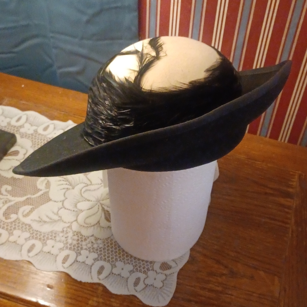 Dress Hat With Feathers Michael Howard